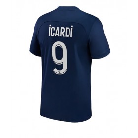Herren Fußballbekleidung Paris Saint-Germain Mauro Icardi #9 Heimtrikot 2022-23 Kurzarm